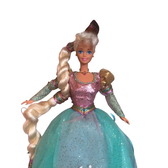 Vintage Rapunzel Barbie Doll 1994 New - Picture 3 of 11